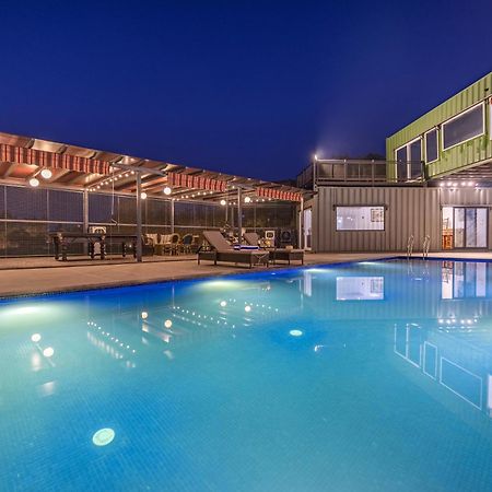 Dhauj Elivaas Hidden Oasis 4Bhk With Pool, Mud House & Container Houseヴィラ エクステリア 写真
