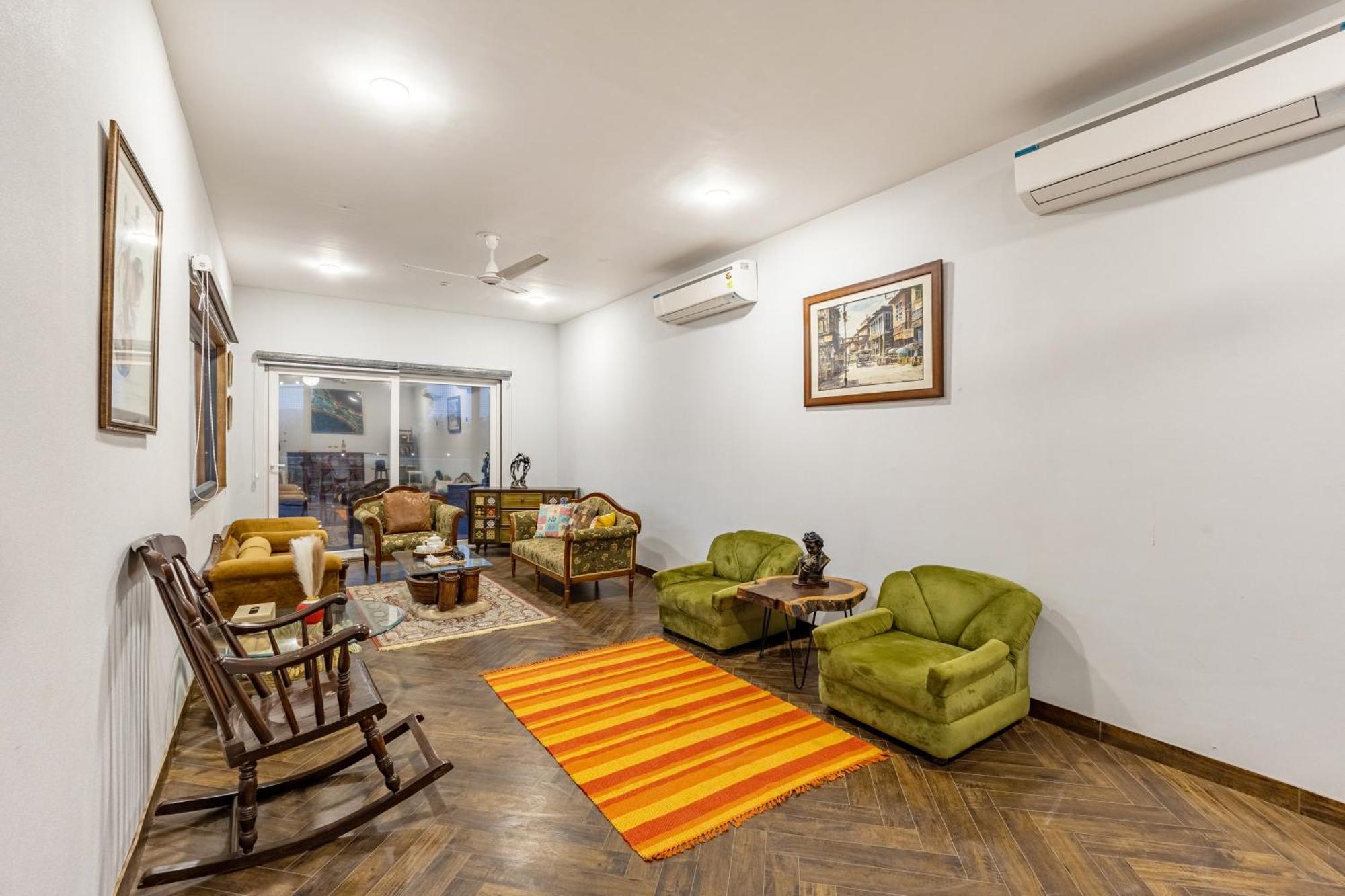 Dhauj Elivaas Hidden Oasis 4Bhk With Pool, Mud House & Container Houseヴィラ エクステリア 写真