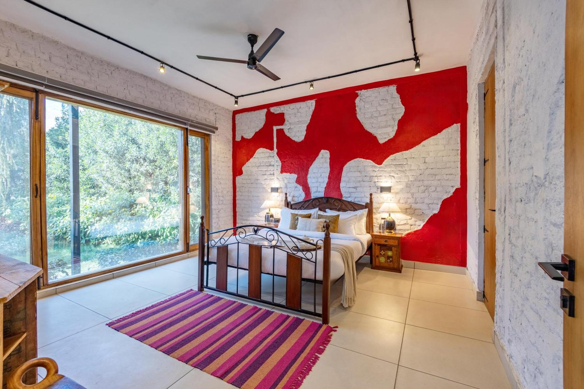 Dhauj Elivaas Hidden Oasis 4Bhk With Pool, Mud House & Container Houseヴィラ エクステリア 写真