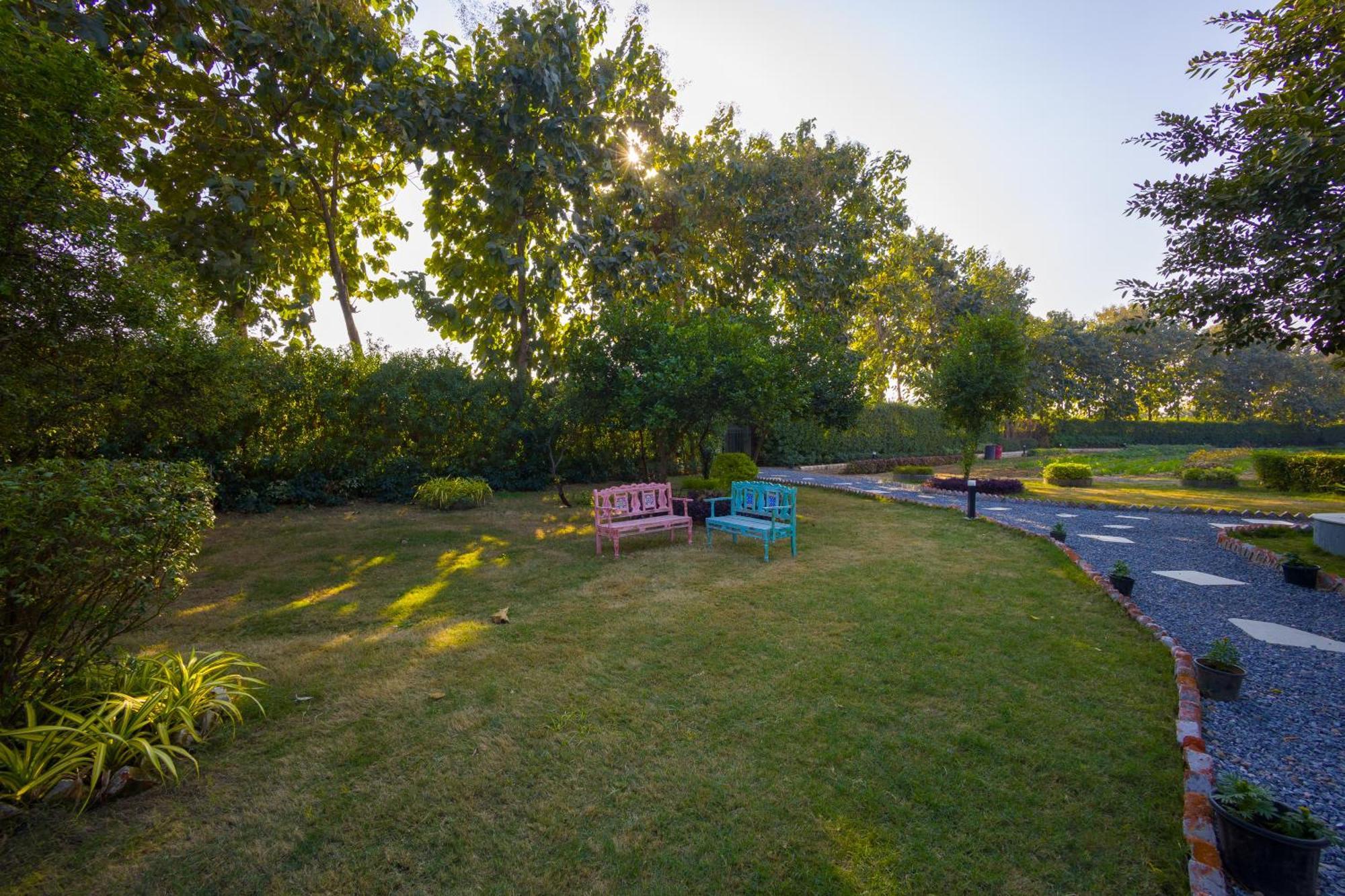 Dhauj Elivaas Hidden Oasis 4Bhk With Pool, Mud House & Container Houseヴィラ エクステリア 写真